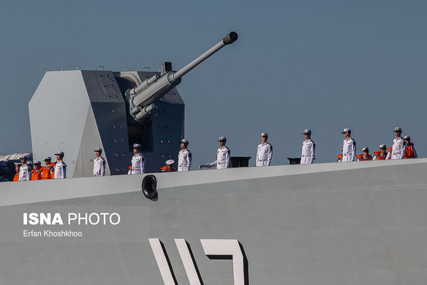 رزمایش ایران و روسیه و چین