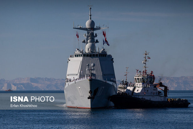 رزمایش ایران و روسیه و چین