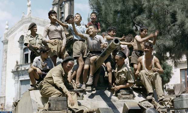 تصاویر رنگی  جنگ جهانی دوم