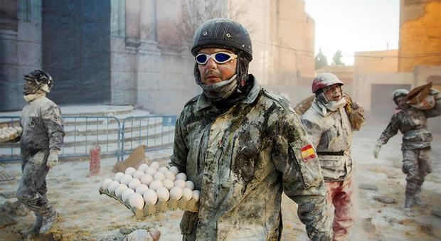 جنگ ارد  و تخم مرغ