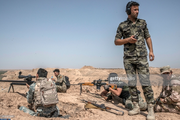 تصاویری از درگیریهای حشد شعبی در عراق 