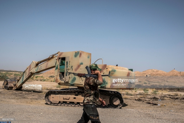 تصاویری از درگیریهای حشد شعبی در عراق 