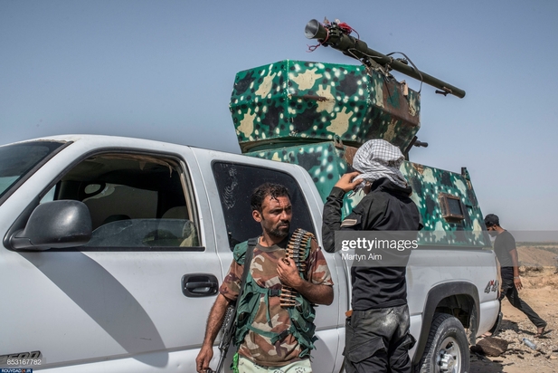 تصاویری از درگیریهای حشد شعبی در عراق 