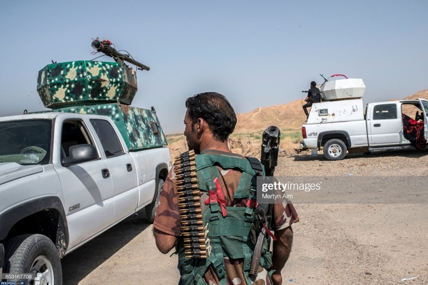 تصاویری از درگیریهای حشد شعبی در عراق 