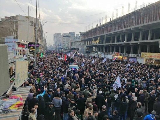 تشییع قاسم سلیمانی 