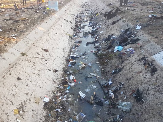 سقوط هواپیمای اوکراین