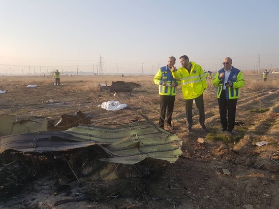 سقوط هواپیمای اوکراین