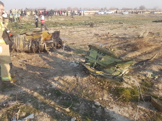 سقوط هواپیمای اوکراین