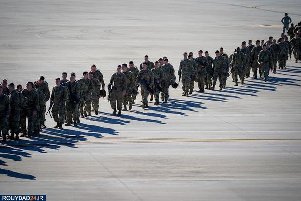 تصاویری از ورود سربازان آمریکایی به خاورمیانه