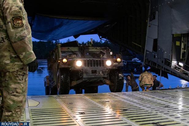 تصاویری از ورود سربازان آمریکایی به خاورمیانه