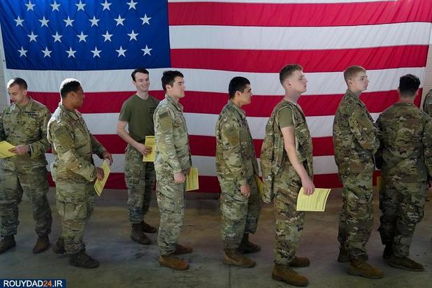 تصاویری از ورود سربازان آمریکایی به خاورمیانه