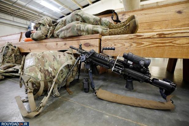 تصاویری از ورود سربازان آمریکایی به خاورمیانه