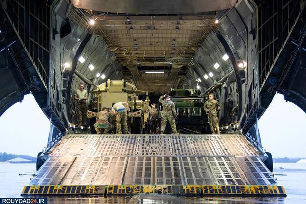 تصاویری از ورود سربازان آمریکایی به خاورمیانه