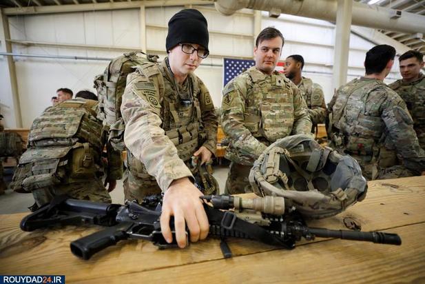 تصاویری از ورود سربازان آمریکایی به خاورمیانه