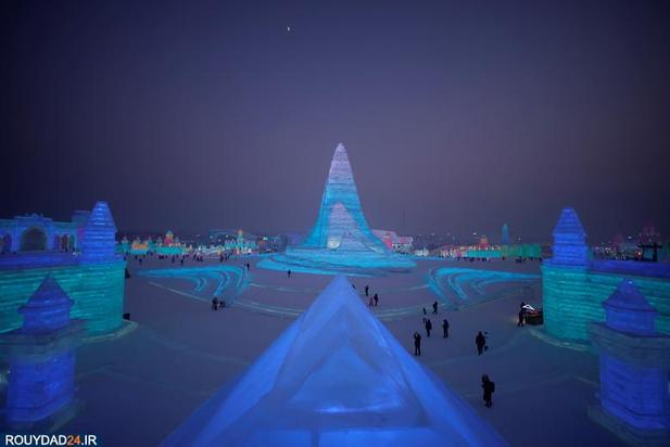 تصاویری از جشنواره مجسمه های شهر یخی هاربین در چین