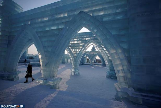 تصاویری از جشنواره مجسمه های شهر یخی هاربین در چین