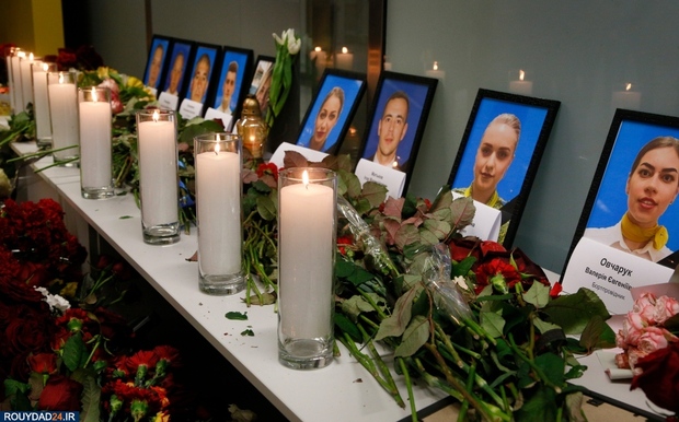 تصاویری از حضور ایرانیان مقیم کانادا در مراسم یادبود قربانیان پرواز اوکراین