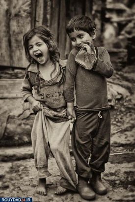 لبخند مرگ بر لبان کودکان