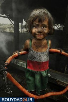 لبخند مرگ بر لبان کودکان