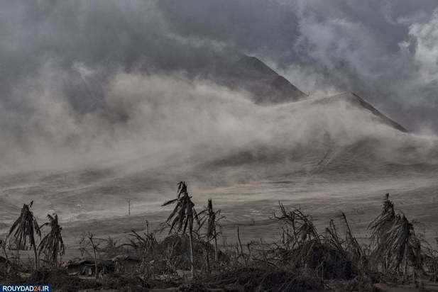 فوران آتشفشان فیلیپین