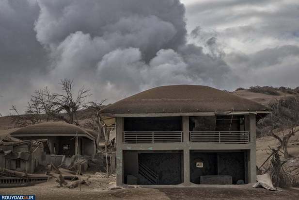 فوران آتشفشان فیلیپین