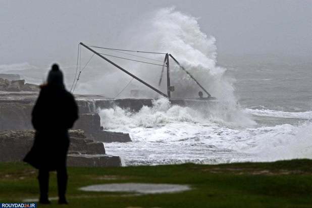 طوفات شدید در بریتانیا