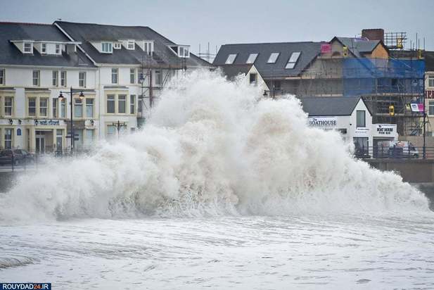 طوفات شدید در بریتانیا