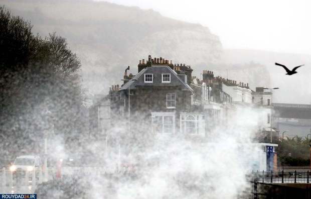 طوفات شدید در بریتانیا