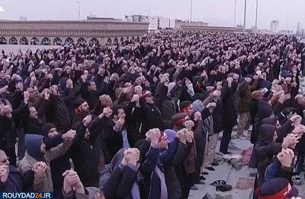 نماز جمعت تهران به امامت آیت الله خامنه ای