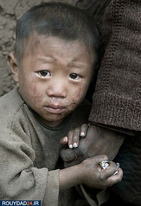 تصاویری از کودکان گرسنه