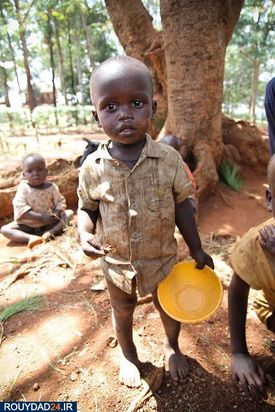 تصاویری از کودکان گرسنه