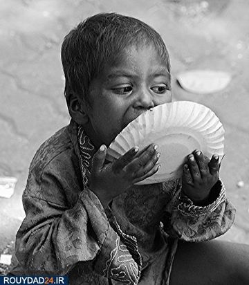 تصاویری از کودکان گرسنه