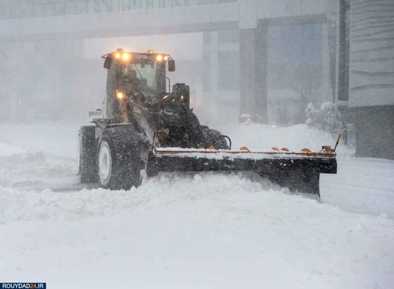 برف و بوران در کانادا