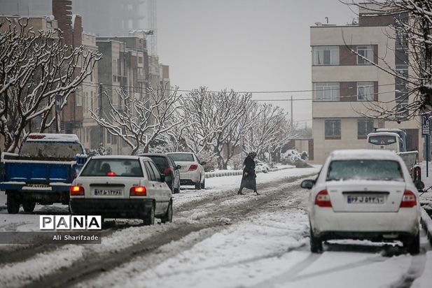 برف تهران