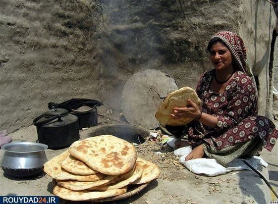 پخت نان در کشورهای مختلف