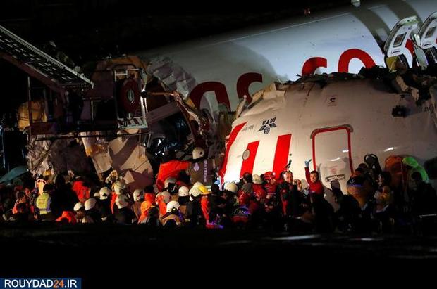 سقوط هواپیما در استانبول