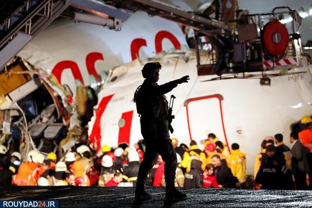 سقوط هواپیما در استانبول