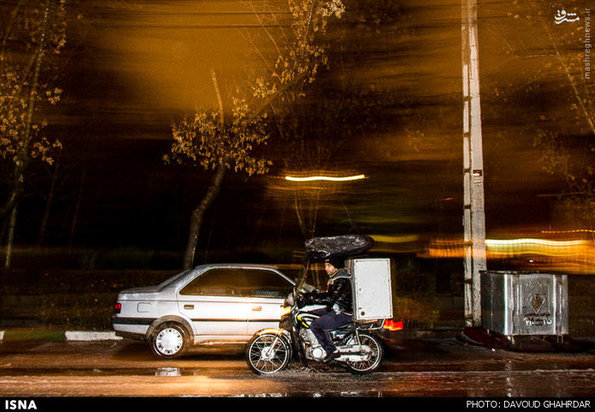 بارش برف در تهران