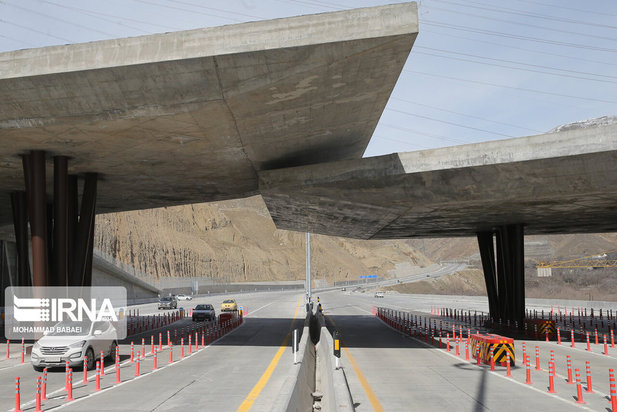 آغاز بهره برداری آزادراه تهران شمال