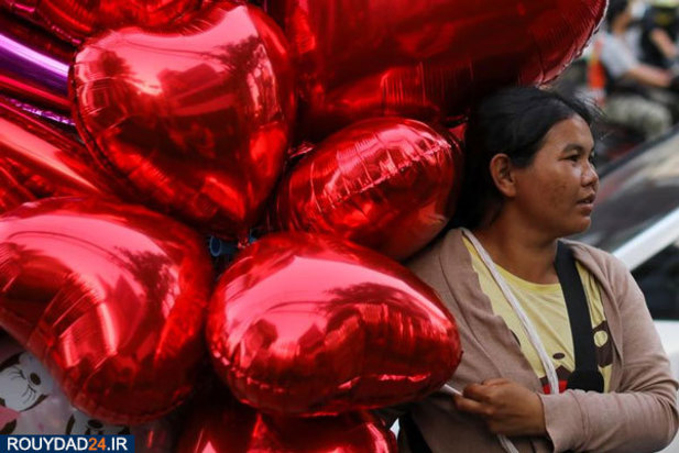 عکسهای روز ولنتاین در اطراف جهان