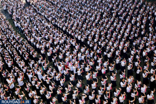 عکسهای روز ولنتاین در اطراف جهان