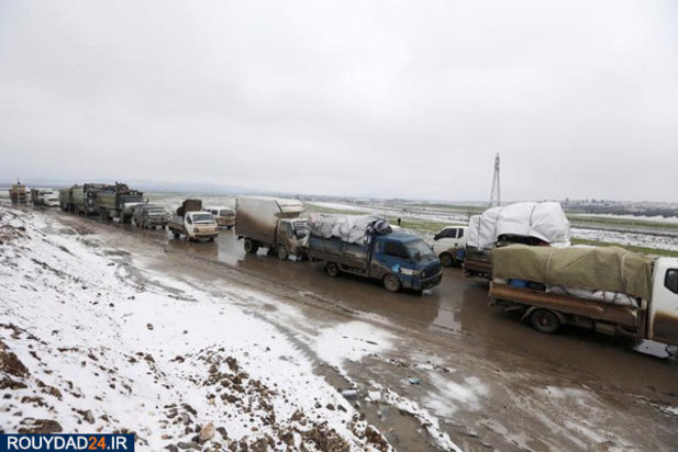 زمستان در اردوگاه ادلب