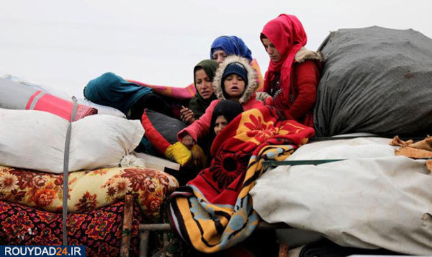 زمستان در اردوگاه ادلب