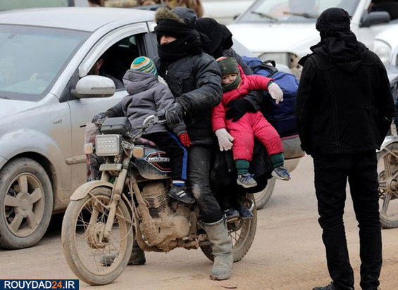 زمستان در اردوگاه ادلب