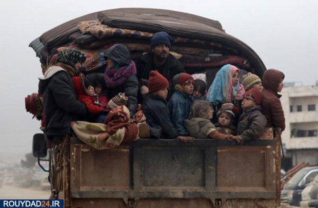 زمستان در اردوگاه ادلب