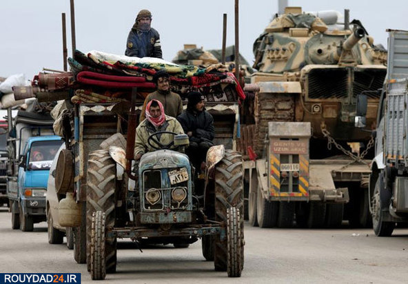 زمستان در اردوگاه ادلب