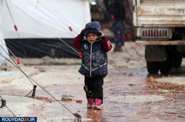 زمستان در اردوگاه ادلب