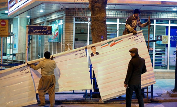 تبلیغات نامزدهای یازدهمین دوره انتخابات مجلس شورای اسلامی در سرتاسر کشور 