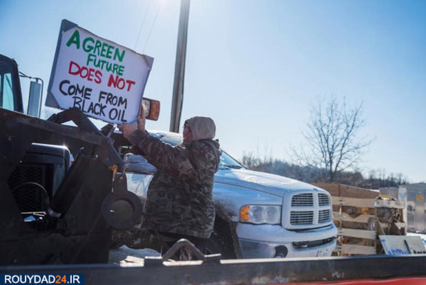 اعتراضات علیه خط لوله گاز در کانادا