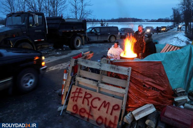 اعتراضات علیه خط لوله گاز در کانادا